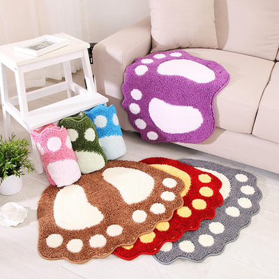 Bathroom Rugs Mats Water Absorbent Non-Slip Mat for Bathroom Shower Room Soft Microfiber Bath Mat Machine Washable Bathroom Mat ( Pink 16 Inch X 24 Inch )