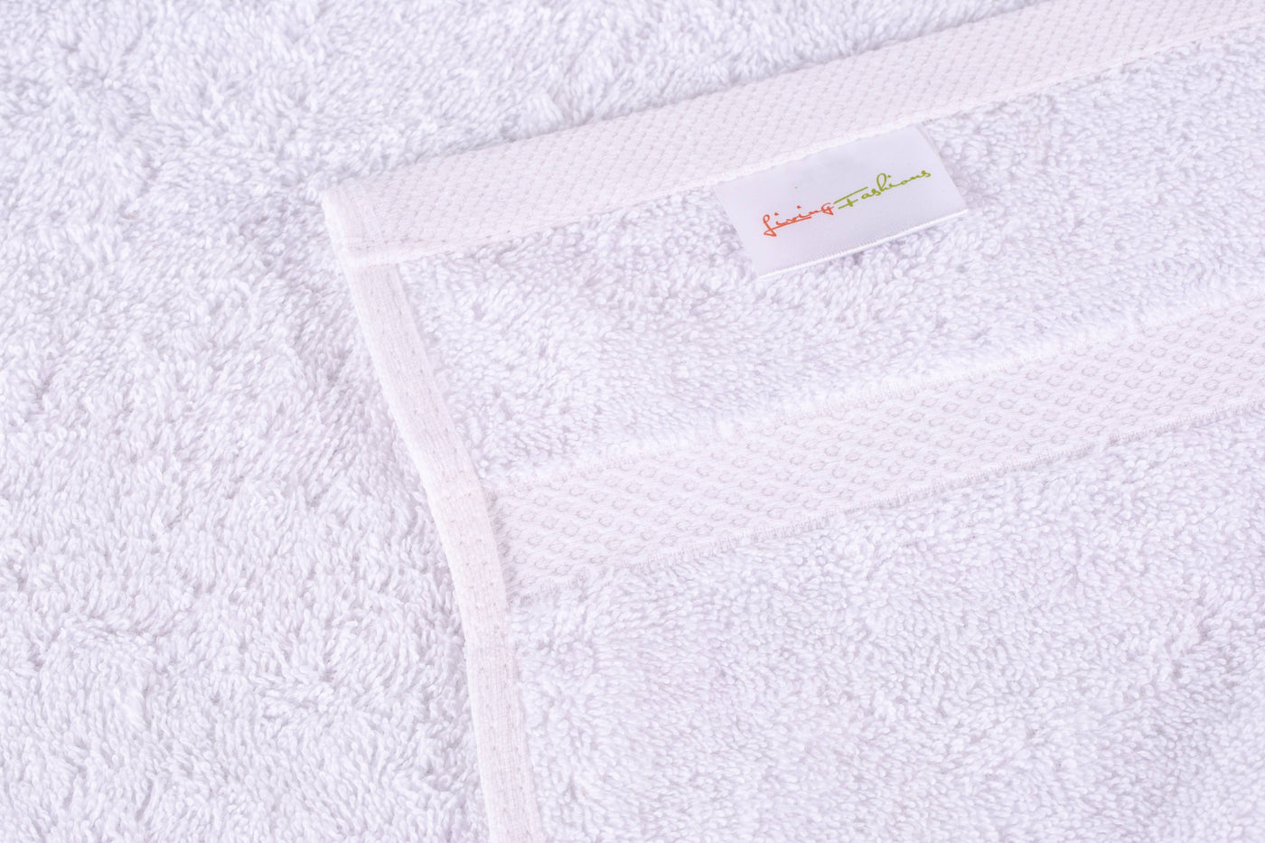8 Pack Bath Towels Set - 2 Bathroom Towels, 2 Hand Towels, 4 Wash Cloths - Plush & Absorbent (White)